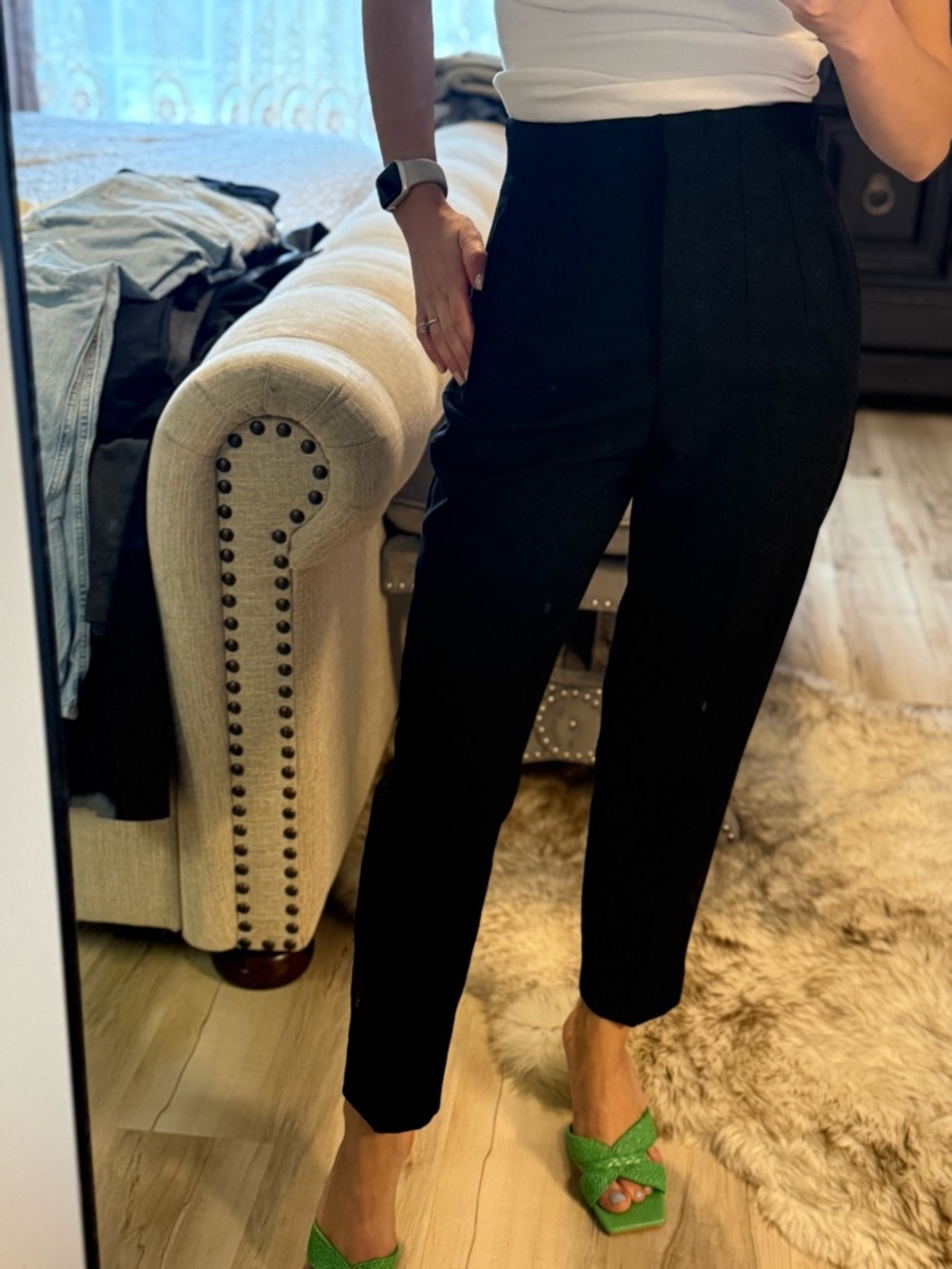 Zara Black Trousers